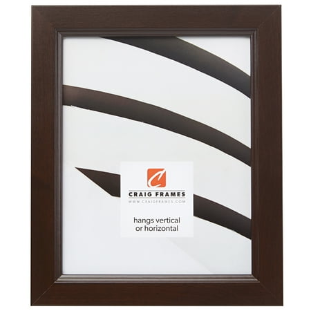 Craig Frames Mossehaus N, Dark Brown Coffee Bean Picture Frame, 12 x 18 Inch