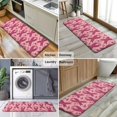thumbnail image 6 of Pink Breast Cancer and Love Kitchen Rug Mat,Kitchen Runner Rugs Non Skid Washable,Decorative Kitchen Floor Mats for Kitchen,Sink,Laundry,17"x47.2", 6 of 7