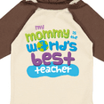 thumbnail image 4 of Inktastic Teacher Mommy for Son Boys or Girls Long Sleeve Baby Bodysuit, 4 of 5