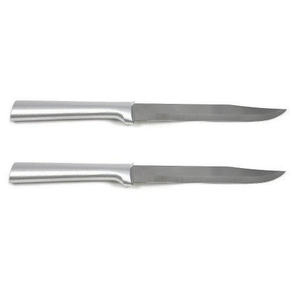 Rada Cutlery Utility Steak Knife with Aluminum Handle Pack of 2