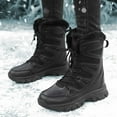 thumbnail image 2 of Women's Boots Winter Boots Insulated Lined Outdoor Cold Weather Thermal Comfortable Traction Sole, 2 of 8