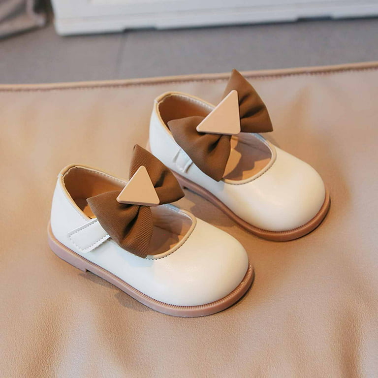 Princess Leather Shoes For Baby Girls Clearance Sales Baby Girl Children's  Soft-soled Small Leather Shoes Princess Shoes Thick Bottom Casual Shoes