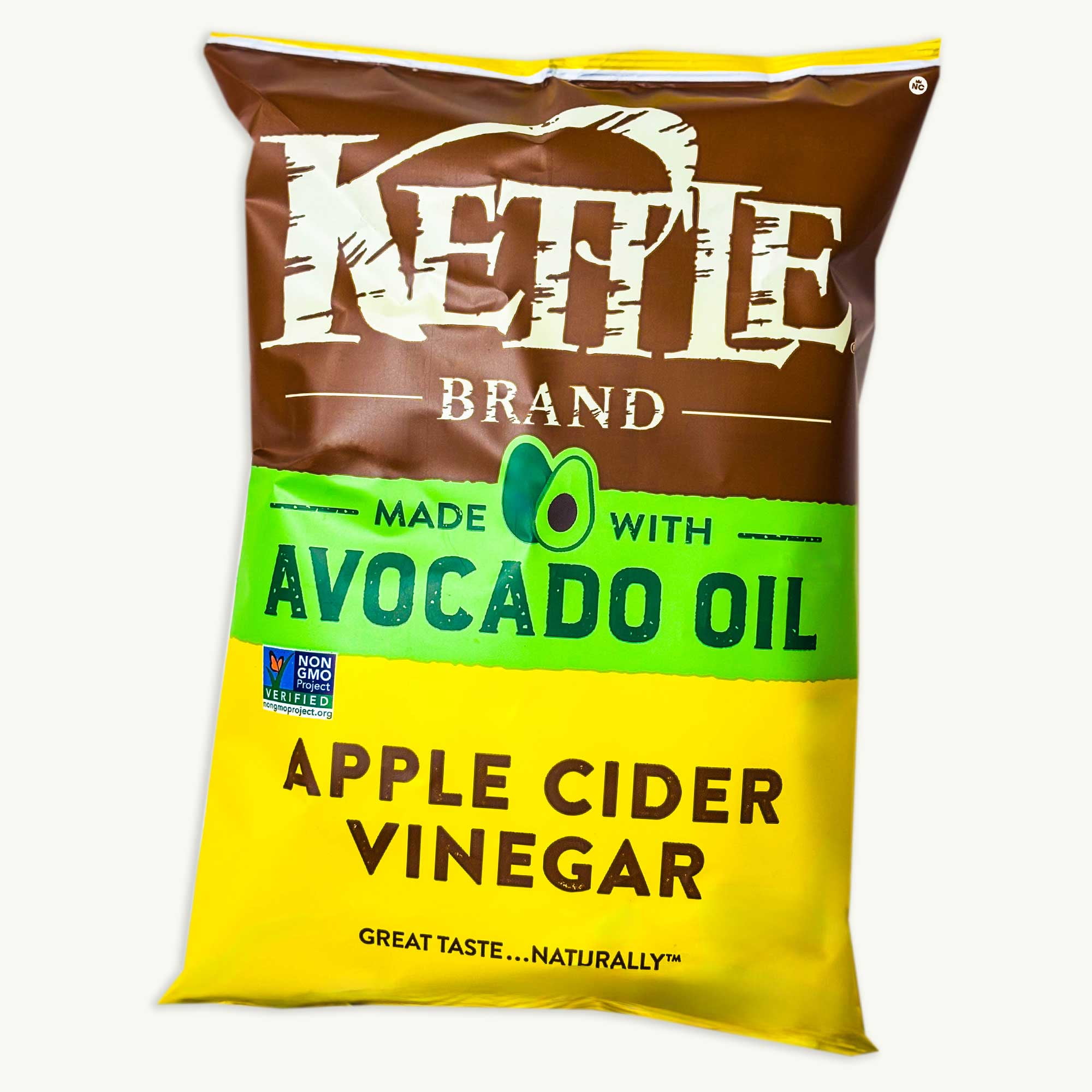 Kettle Avocado Oil Apple Cider Vinegar Potato Chips (6.5oz, 3 bags) - Salt Vinegar Kettle Potato Chips 2oz - 4 Items