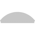 thumbnail image 5 of Ekena Millwork 84"W x 27-7/8"H x 2-3/4"P Segment Arch 4 Spoke Architectural Grade PVC Combination Pediment, 5 of 7