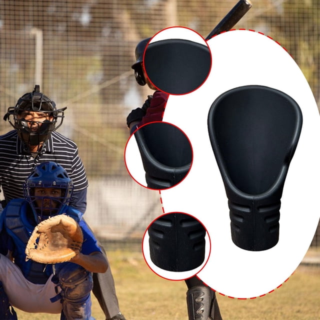 Protector de pulgar para sóftbol, ayuda de bateo, accesorios portátiles, entrenamiento de swing, ligero Niños negros