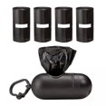 thumbnail image 1 of Recipiente para desechos de heces,Dispensador de bolsas de basura con soporte para bolsas de excrementos de perro,Dispensador portátil de bolsas para excrementos de perro, 1 of 8