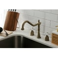 thumbnail image 2 of Kingston Brass Heritage 8" Center Kitchen Faucet without Deck, 2 of 5