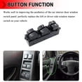 thumbnail image 3 of 8974174690 Master Power Window Regulator Controller Switch Button Fit for Isuzu D-Max Dmax Pickup 2012-2019, 12 Pins on Left Hand Drive for 4-Door, 3 of 8