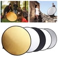 thumbnail image 1 of Panel Reflector Reflectores 60 Cm/80 Cm 5 en 1 Plegable para Fotografía, 1 of 9