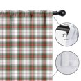 thumbnail image 4 of Blackout Kids Curtains,Green and Red Christmas Plaid Pattern Childrens Insulated Curtains Set Of 2,Bedroom Essentials,Toddler Room Decor 52"x84", 4 of 5