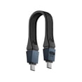 thumbnail image 1 of wonima11 Short USB C Cable 5inch, High Speed 80Gbps, 120Gbps Bandwidth, PD 240W, Thunderbolt 5 Cable for 16K, Dual 8K/6K, USB C Cord in Black, for Thunderbolt 4/3,USB 4, SSD, MacBook, Dock, 1 of 1