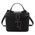 thumbnail image 1 of Bolsas Calavera Punk Bolso Cuero PU Pequeño Cruzado para Uso Diario (), 1 of 9