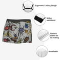 thumbnail image 6 of Daiia Design Name All Over Print Boxer Briefs -Size Name Multicolor Ultra Soft Performance Boxer Briefs, 6 of 9