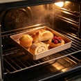 thumbnail image 5 of Toaster Oven Pans and Trays, Small Baking Sheet Set for Cooking, Non-Stick Cookie Sheets, Thick, Easy to Clean 8.6In, 5 of 6