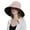 Pink, variant on Hats for Women UV Packable Travel Hat with Ponytail Slot Women Outdoor Sunscreen Sun Hat All Match Tethered Double Sided Large Brimmed Sun Hat