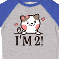 thumbnail image 4 of Inktastic 2nd Birthday Kitty 2 Year Old Girl Girls Toddler T-Shirt, 4 of 5