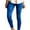 01Blue, variant on Plus Size Pants for Women Stretch Skinny Tights Pants high waisted Pocket Slim Trousers