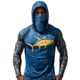 thumbnail image 3 of Yaoyar Fishing Shirts for Men Novelty Fish Graphic Long Sleeve Shirt UPF 50+ UV Sun Protection SPF Tops for Workout Hiking, 3 of 4