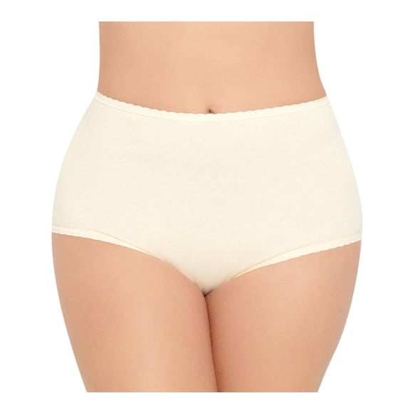 Pantaleta Ilusión para Mujer, Algodón Beige Talla EEG