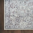 thumbnail image 6 of Nourison Home Machine Washable Series 1 Vintage Ivory Grey 2' x 6' Area Rug (2x6), 6 of 9