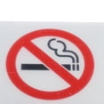 thumbnail image 3 of Signo de no fumar acrílico, etiqueta engomada de no fumar, señal de advertencia, duradero Sunnimix Señal de prohibido fumar, 3 of 7
