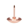 thumbnail image 5 of Uxcell 0.75''x0.91'' Upholstery Nails Tacks Round Thumb Push Pins Iron Rose Gold Tone 50Pcs, 5 of 5
