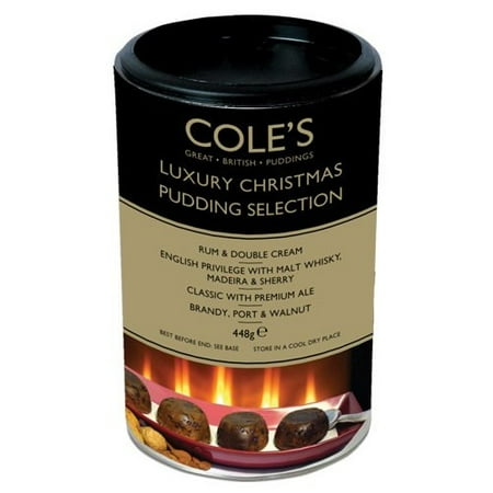 - Cole's English Privilege Christmas Pudding Selection Tube 448g (4x112g)