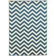 thumbnail image 4 of Claremont Chevron Blue Rug, Multiple Sizes, 4 of 4