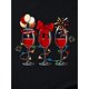 thumbnail image 4 of Camiseta de manga corta para mujer transpirable Moda de veranoRed Wine Glass Print Black Women'S Casual Fashion Tops Round Neck Short Sleeve T-ShirtFather's Day, Mother's Day, New Year, Spring Festi, 4 of 7