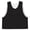 Black/White, variant on 5660 Mesh Reversible Womens Pinnie - Gold White
