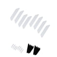 thumbnail image 2 of Transemion 8pcs Anti Curling Carpet Tape Anti Corners Pads Kitchen Bathroom Blanket Non -Slip Sticker Reusable Grip black 1Set, 2 of 6