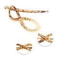 thumbnail image 2 of Unique Bargains 1 Pc Fashion 8-Shaped Hair Clips Hairdo Clip Light Brown, 2 of 5