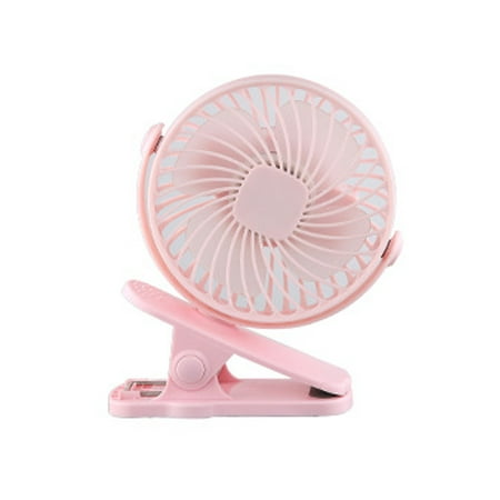 

WSBDENLK Portable Fans for Indoors Fan of the Clip 6 Inch Small Fan with 3 Speeds with A Strong Fl Ow of Air Usb Mini Mute Clip Fan 1200Mah Fans for Home Clearance