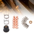 thumbnail image 5 of Yajisi 24‑Piece Plasma Cutter Consumables Kit – Electrodes, Nozzles, Covers & Stand‑Offs for PT60 & Compatible Models, 5 of 7