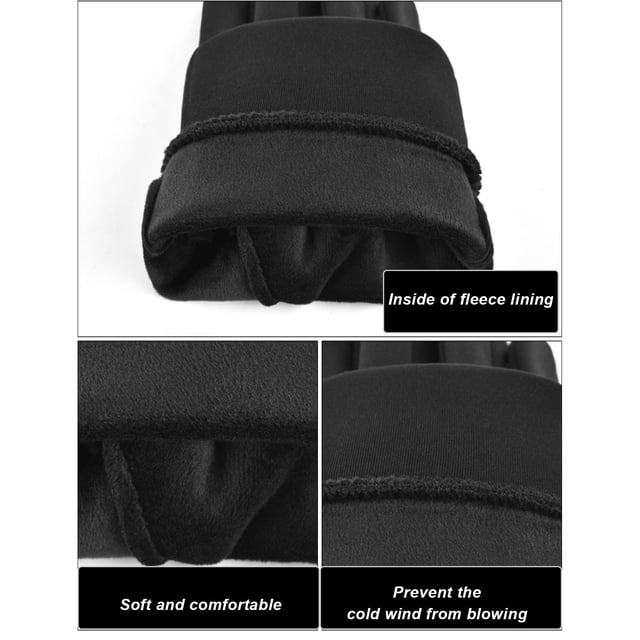 Gants d'Hiver Imperméables Écran Tactile Gants Thermiques Antidérapants Gants Chauds pour Planche à Neige Cyclisme Course Randonnée