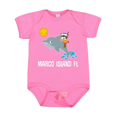 

Inktastic Marco Island Florida Vacation Gift Baby Boy or Baby Girl Bodysuit