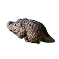 thumbnail image 3 of Clay Alligator Crocodile Mini Tea Pet Figurine DIY Terrarium Crafts Small Animal, 3 of 8