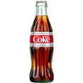 thumbnail image 4 of Diet Coke Glass Bottles, Zero Sugar Cola Soft Drink, 8 fl oz Glass Bottles, 6 Pack, 4 Sets, 4 of 8