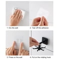 thumbnail image 1 of Soporte de gancho giratorio de 360 ​​grados colgador de almacenamiento organizador de baño (negro) JShteea Libre de BPA, 1 of 7