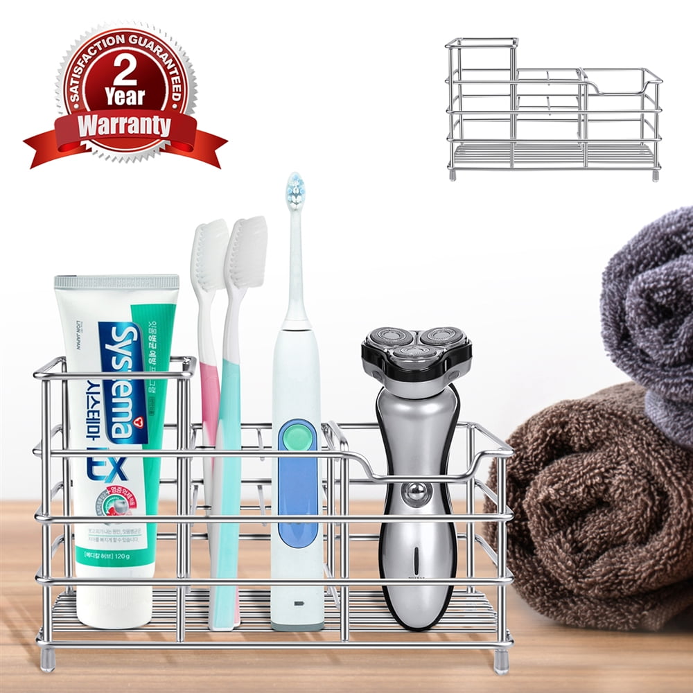 Upgraded Toothbrush Holder Bigroof Stainless Steel Eletronic Toothbrush