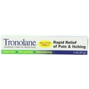 5 Pack Tronolane Rapid Relief Anesthetic Cream for Hemorrhoids 2 Oz Each