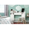 thumbnail image 3 of South Shore Vito Makeup Desk with Drawer, in Pure White, 3 of 12