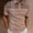 Light Brown, variant on LRGSHF Men's polo Shirts Stripes Short Sleeve Tops Summer Comfortable Slim Fit Pullover Casual Lightweight Breathable Golf Shirt