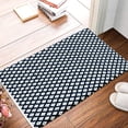 thumbnail image 2 of Luxurious Woven Cotton Cushioned Thiclk Kitchen Mat Rug - Anti-Fatigue, Anti-Skid - 18''x30'', 2 of 5
