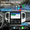 thumbnail image 3 of Car Stereo with Apple Carplay ViaBecs 9" HD Capacitive Touchscreen Radio for 2005-20 Toyota Tacoma FM AM Radio Android Auto Bluetooth 5.0, 3 of 9