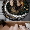 thumbnail image 3 of ERK 1Pcs 3D Animal Round Rug Large Living Room Area Rug Stain Washable Soft Floor Mat For Sofa, 3 of 5