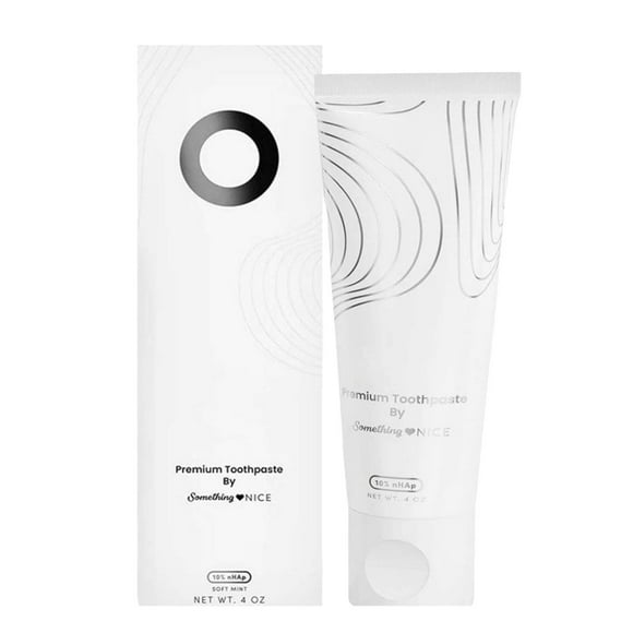 Zero Toothpaste 10% Nano-Hydroxyapatite For Advanced Enamel Protection, Fluoride-Free Toothpaste For Sensitive Teeth, 4 Oz