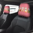 thumbnail image 4 of Headrest Covers for Cars Accessories Interior for Women Men 2Pcs - Lucky Cat ,Cute Cat Head Rest Cover for Car Decorations, Car Headrest Cover for Car Decor Interior, 4 of 8