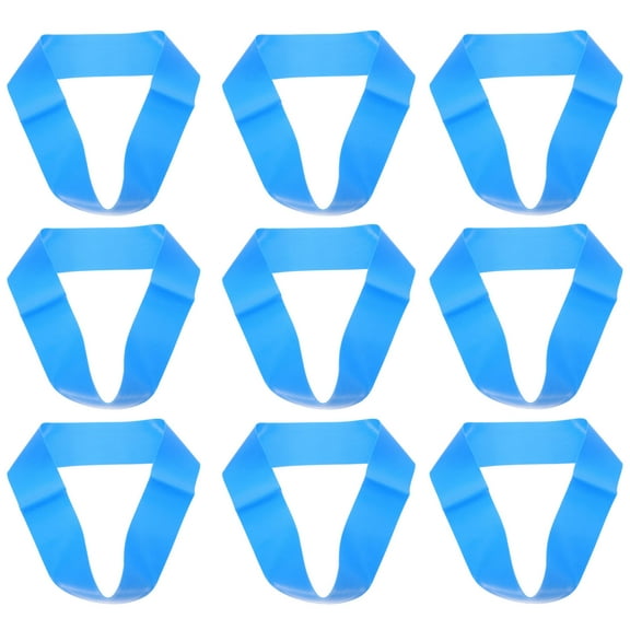 GAXIRE chair resistance bands for kids Chair Bands PE Blue 10Pcs 11.8*2.0*0.4in