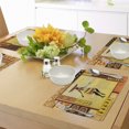 thumbnail image 4 of Ambesonne Afro Place Mats Set of 4, Folkloric, Standard Size, Multicolor, 4 of 6